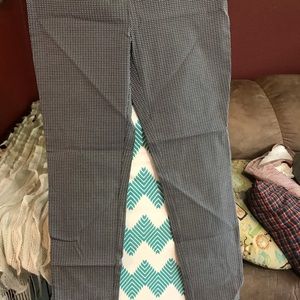 Maternity dress pants black/white